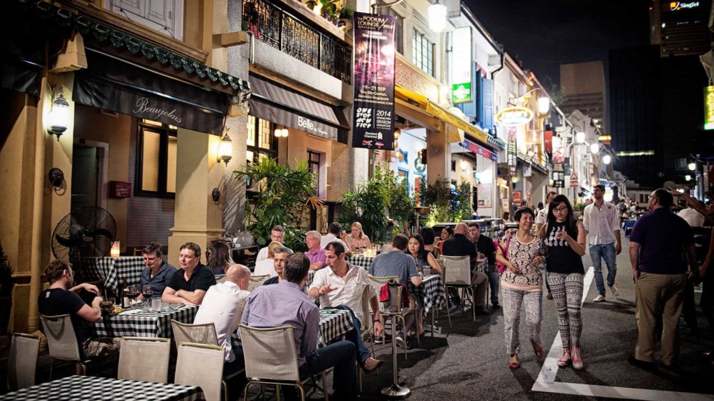 Singapore F&B Shophouse For Rent - Club Street