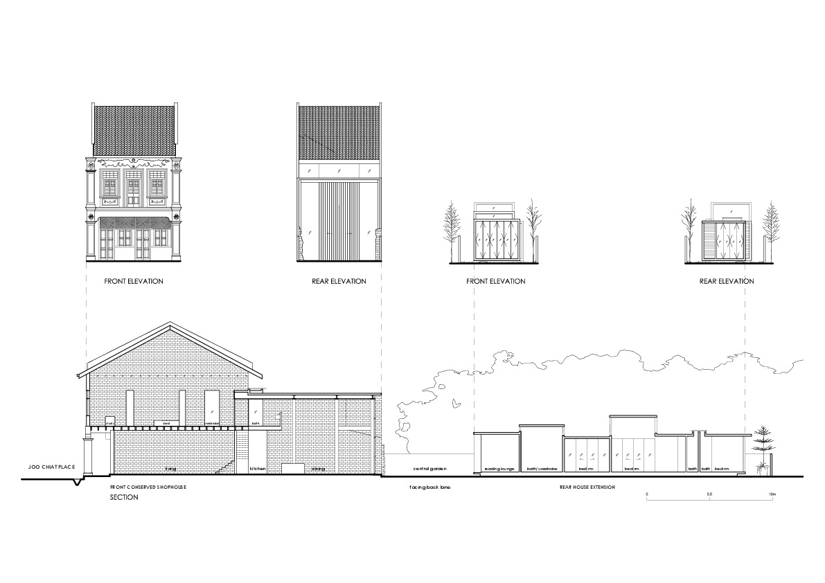 Singapore Shophouse Floor Plan: Lucky Shophouse - SG Shop House