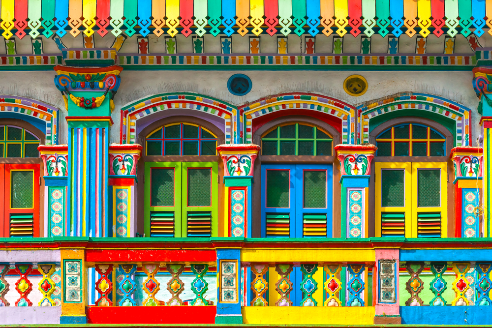 Colorful Shophouses In Singapore: House of Tan Teng Niah