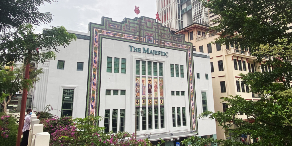 Old Shophouses In Singapore: Former Majestic Theater